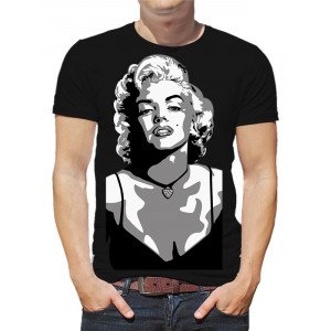  Tricou Marilyn Monroe pentru bărbați